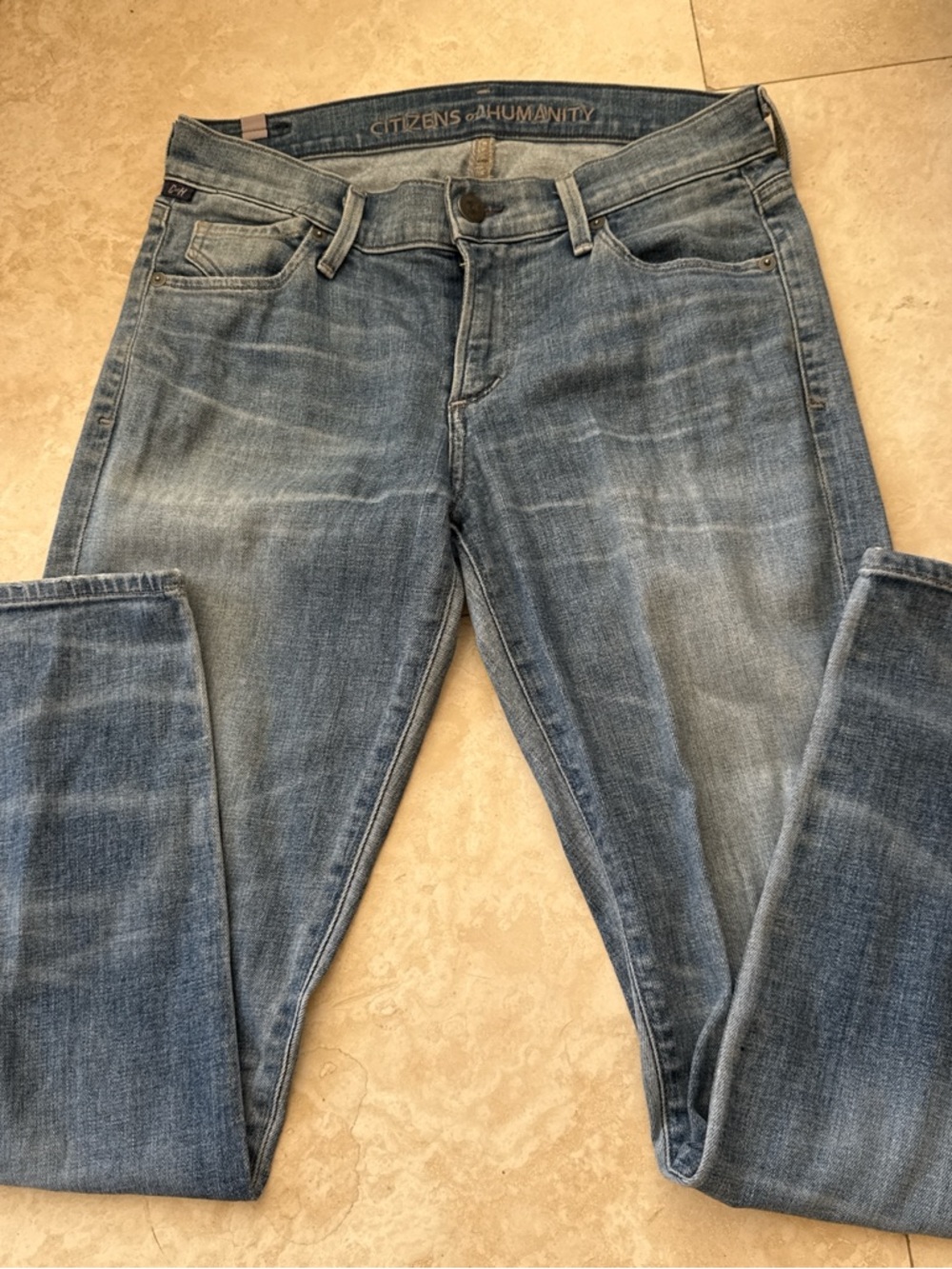 Citizens of Humanity Medium Blue Slim Jeans